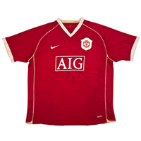 2006/07 Manchester United Home Football Shirt (XL) Nike - Football Finery - FF302611