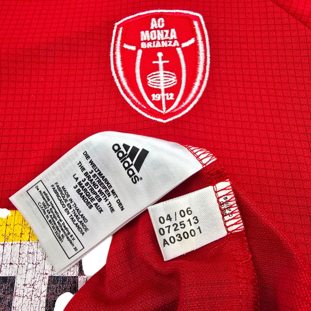 2006/07 Monza Home Football Shirt (L) Adidas - Football Finery - FF305653