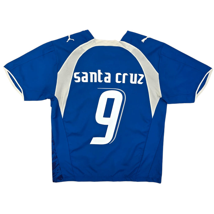 2006/07 Paraguay Away Football Shirt (M) Puma #9 Santa Cruz - Football Finery - FF204325