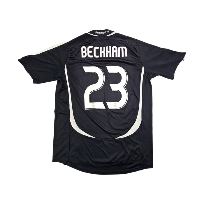 2006/07 Real Madrid Away Football Shirt (L) Adidas #23 Beckham - Football Finery - FF203633