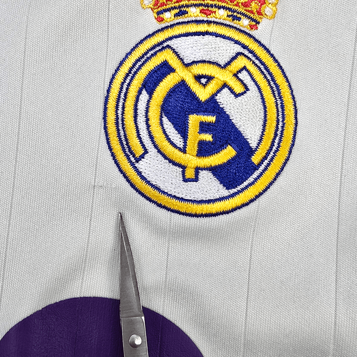 2006/07 Real Madrid Home Football Shirt (S) Adidas 7 Raul - Football Finery - FF302692