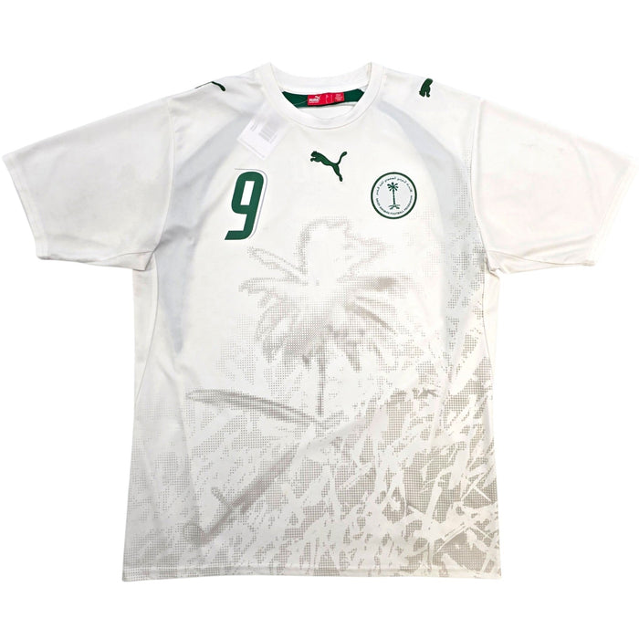 2006/07 Saudi Arabia Home Football Shirt (L) Puma 9 Al Jaber - Football Finery - FF307448