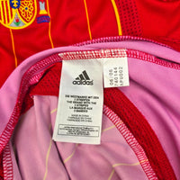 2006/07 Spain Home Football Shirt (M) Adidas #9 Torres - Football Finery - FF203875