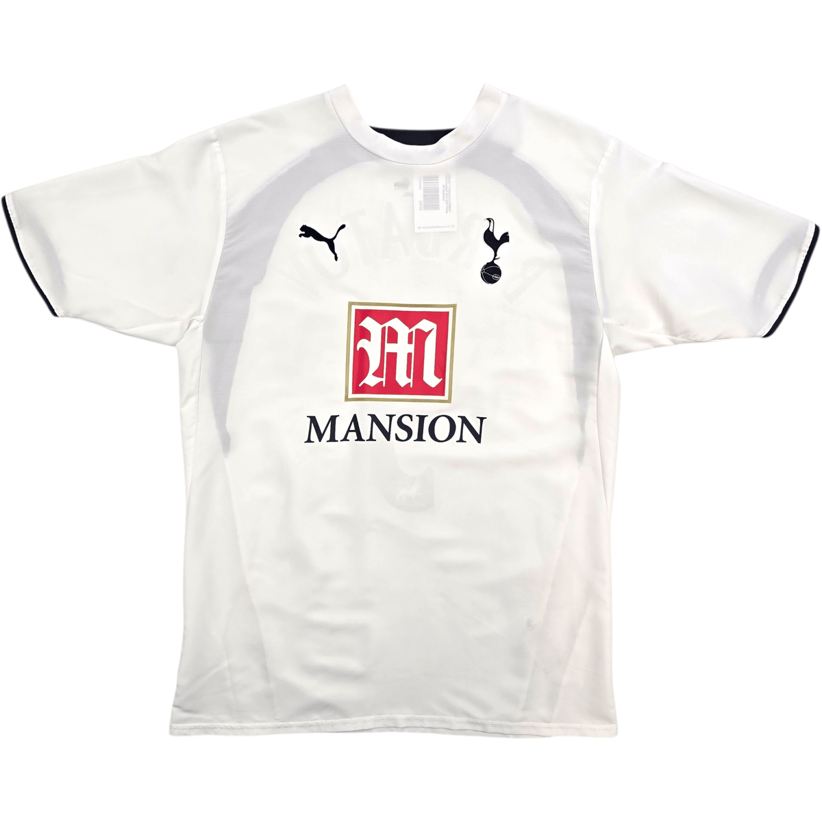2006/07 Tottenham Hotspur Home Football Shirt (M) Puma 9 Berbatov - Football Finery - FF303496