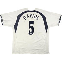 2006/07 Tottenham Hotspur Home Football Shirt (XL) Puma 5 Davids - Football Finery - FF303052