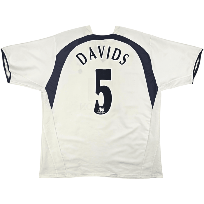 2006/07 Tottenham Hotspur Home Football Shirt (XL) Puma 5 Davids - Football Finery - FF303052