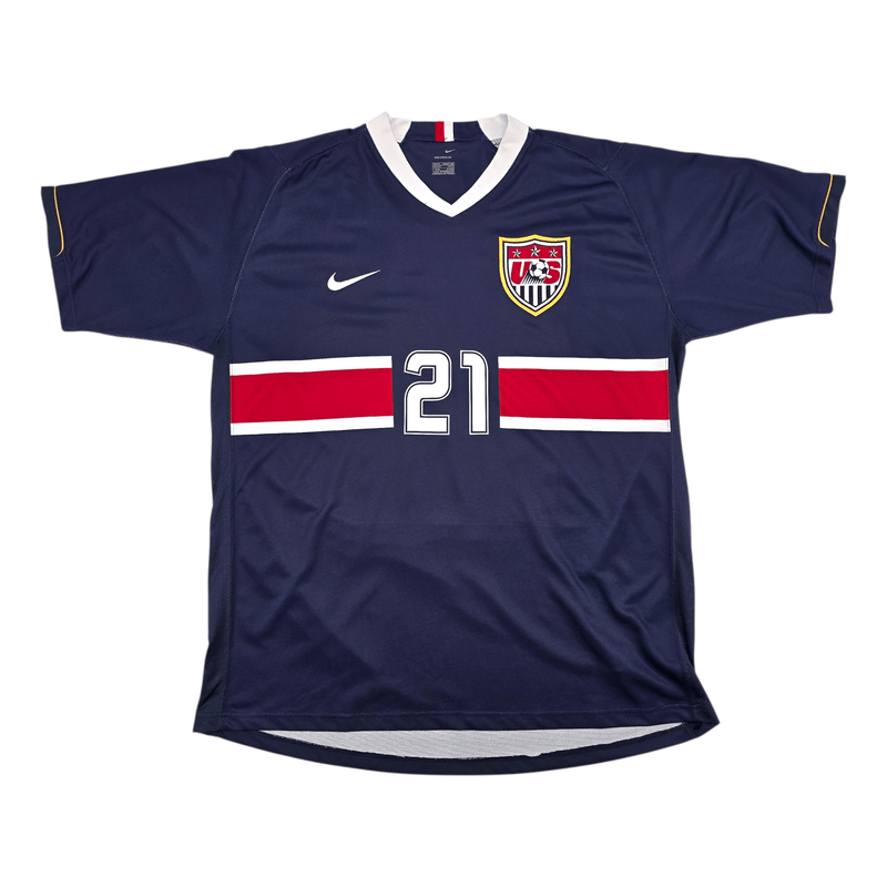 2006/07 USA Away Football Shirt (XL) Nike 21 Donovan - Football Finery - FF301782