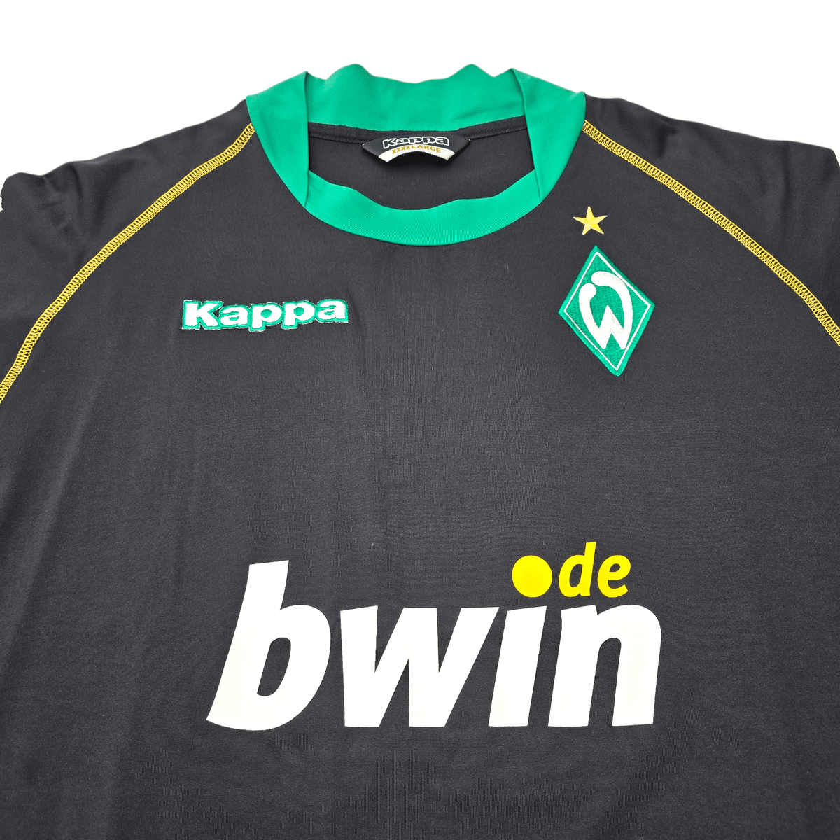 2006/07 Werder Bremen Third Football Shirt (4XL) Kappa 23 Almeida - Football Finery - FF301797
