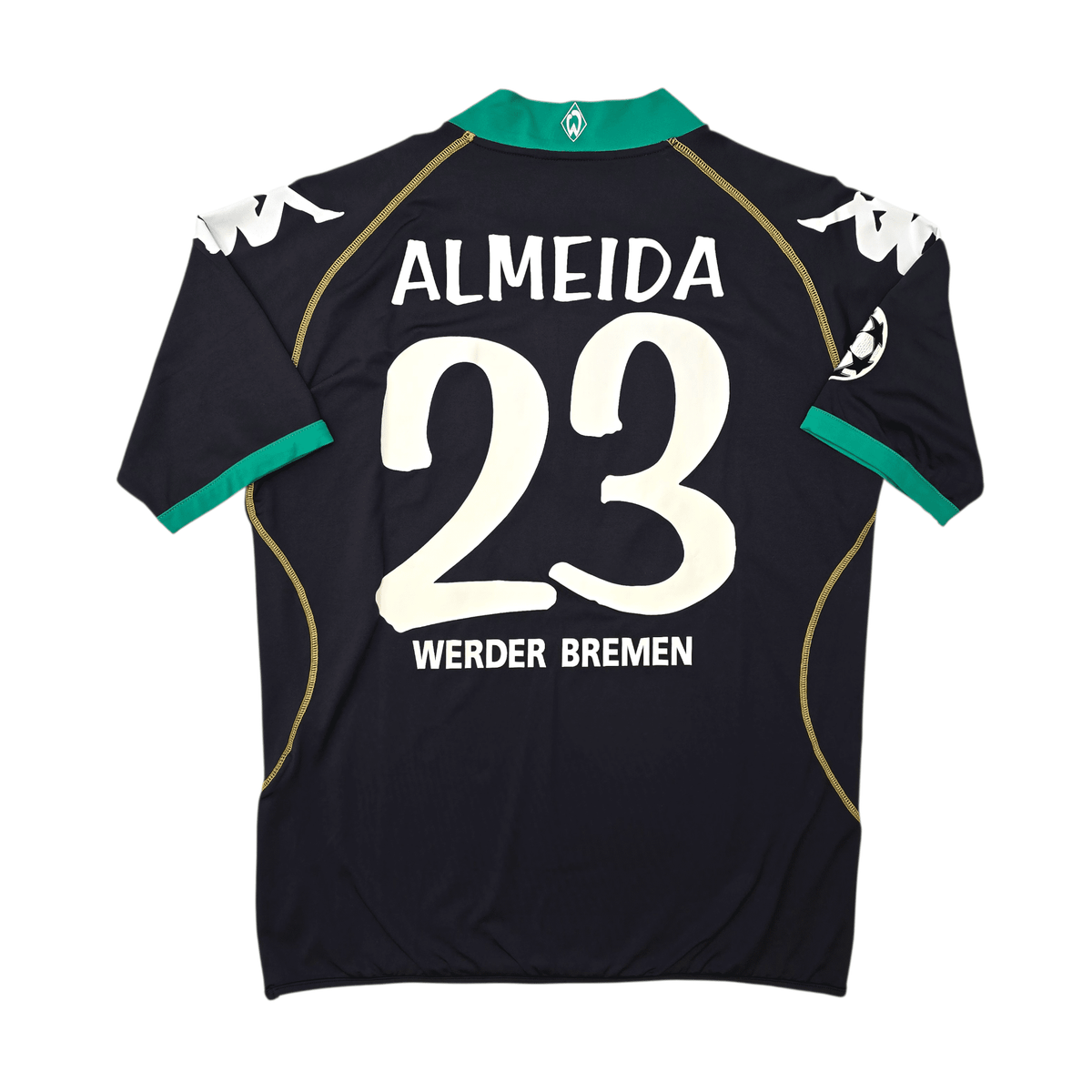 2006/07 Werder Bremen Third Football Shirt (4XL) Kappa 23 Almeida - Football Finery - FF301797