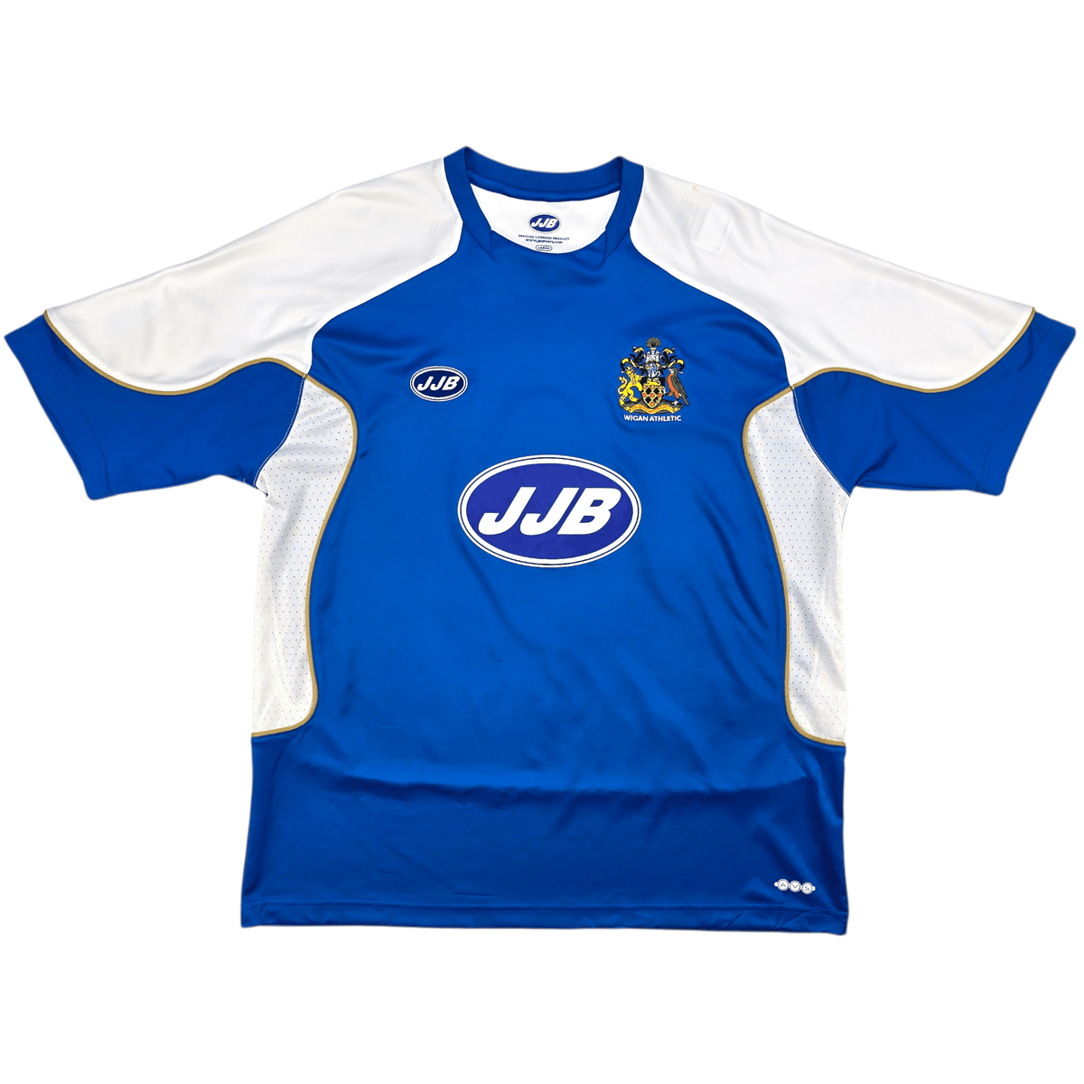 2006/07 Wigan Athletic Home Football Shirt (L) JJB 9 Heskey - Football Finery - FF302719