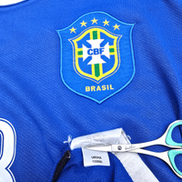2006/08 Brazil Away Football Shirt (L) Nike 8 Kaka - Football Finery - FF303038