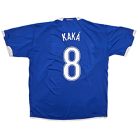 2006/08 Brazil Away Football Shirt (L) Nike 8 Kaka - Football Finery - FF303038