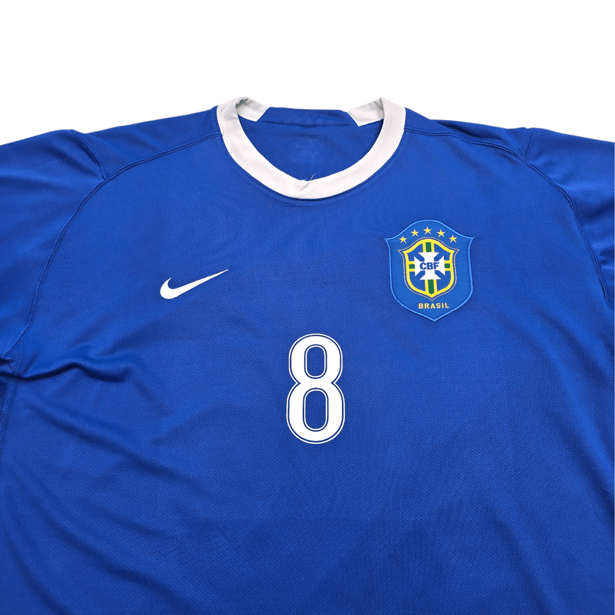 2006/08 Brazil Away Football Shirt (L) Nike 8 Kaka - Football Finery - FF303038