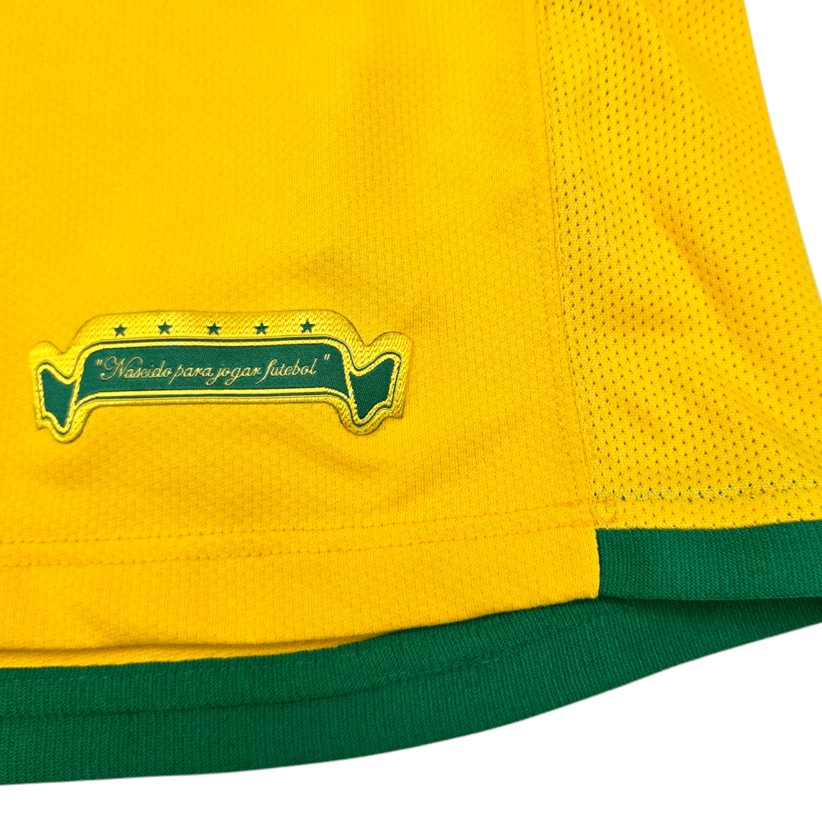 2006/08 Brazil Home Football Shirt (M) Nike #7 Adriano - Football Finery - FF204512