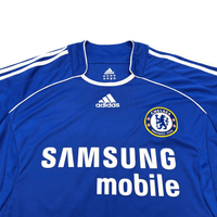 2006/08 Chelsea Home Football Shirt (L) Adidas #11 Drogba - Football Finery - FF300342