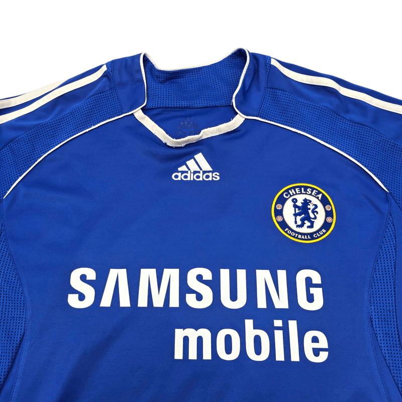 2006/08 Chelsea Home Football Shirt (L) Adidas #7 Shevchenko - Football Finery - FF301138