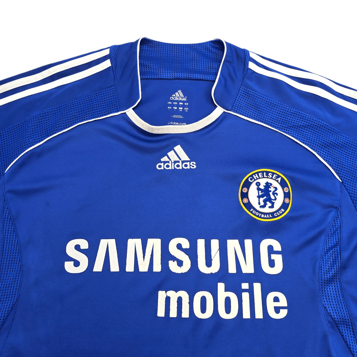 2006/08 Chelsea Home Football Shirt (L) Adidas - Football Finery - FF303068