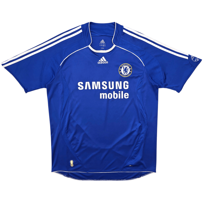 2006/08 Chelsea Home Football Shirt (L) Adidas - Football Finery - FF303068