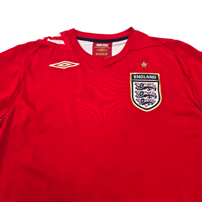 2006/08 England Away Football Shirt (L) Umbro - Football Finery - FF305828