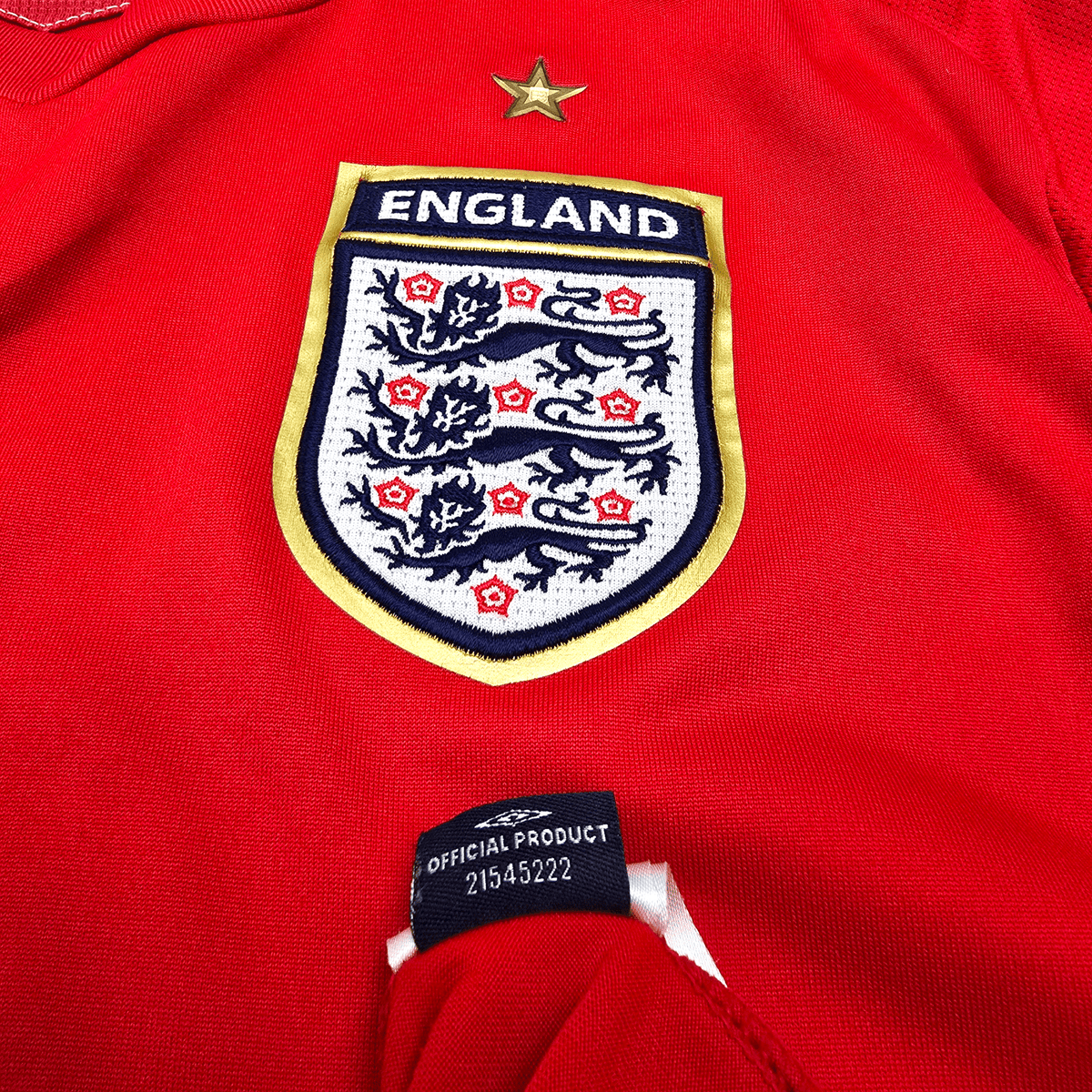 2006/08 England Away Football Shirt (L) Umbro - Football Finery - FF305828