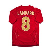 2006/08 England Away Football Shirt (S) Umbro 8 Lampard - Football Finery - FF304329