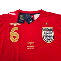 2006/08 England Away Football Shirt (XL) Umbro 6 Terry (Player Edition | BNWTs) - Football Finery - FF304131