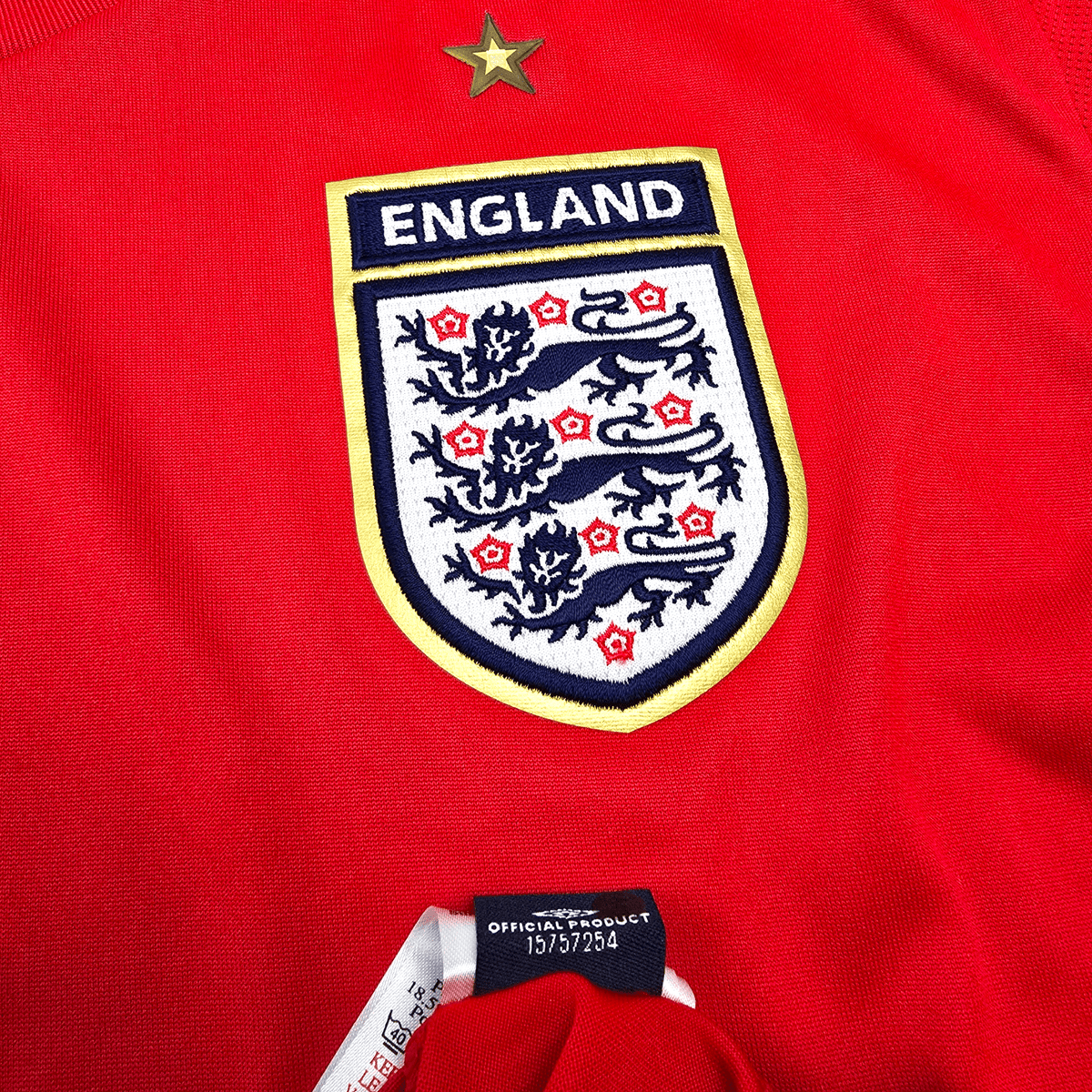 2006/08 England Away Football Shirt (XL) Umbro 6 Terry (Player Edition | BNWTs) - Football Finery - FF304131