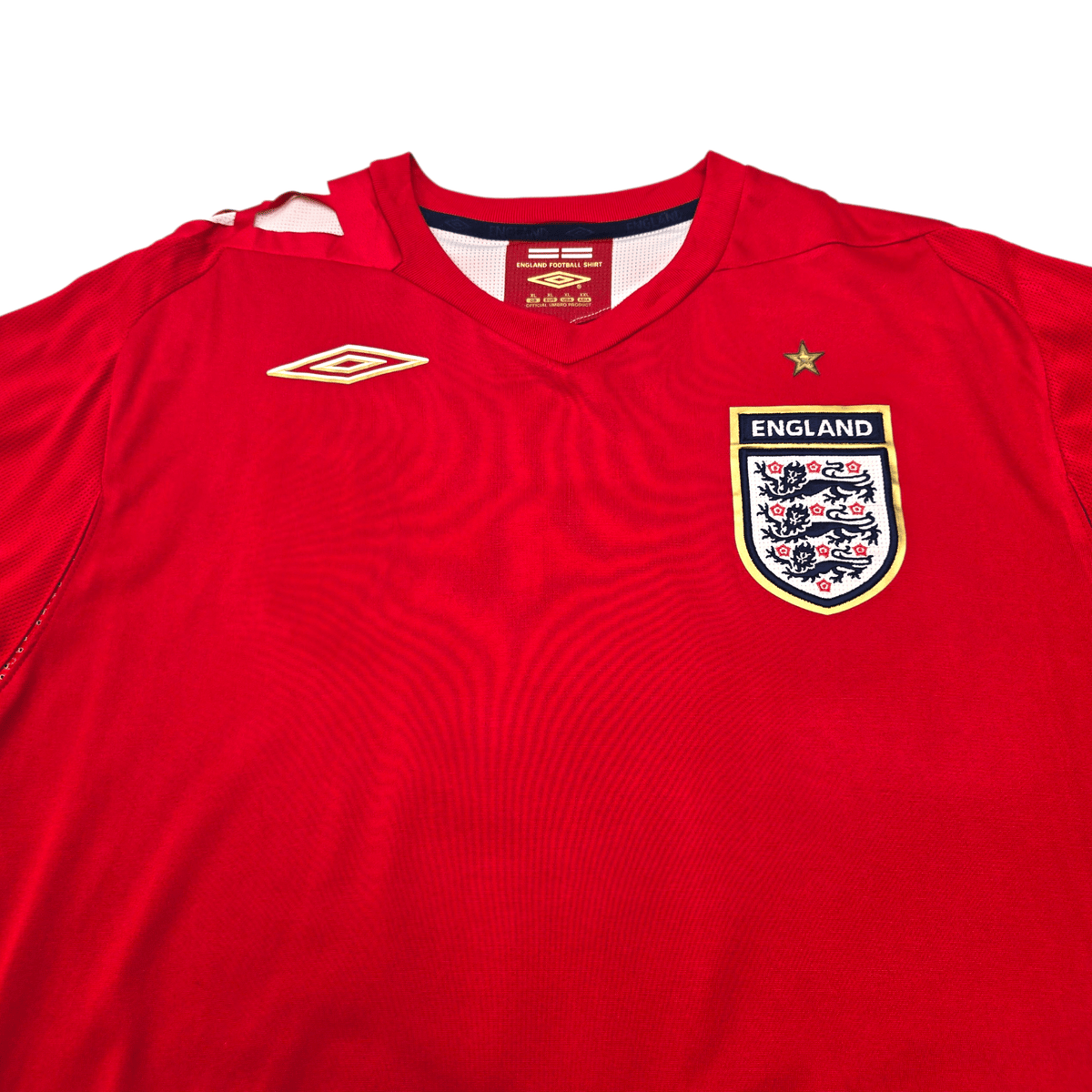 2006/08 England Away Football Shirt (XL) Umbro 8 Lampard - Football Finery - FF303516