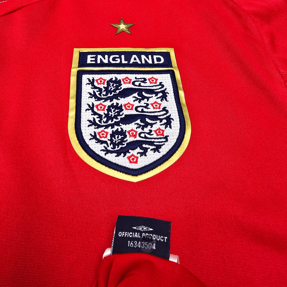 2006/08 England Away Football Shirt (XL) Umbro 8 Lampard - Football Finery - FF303516
