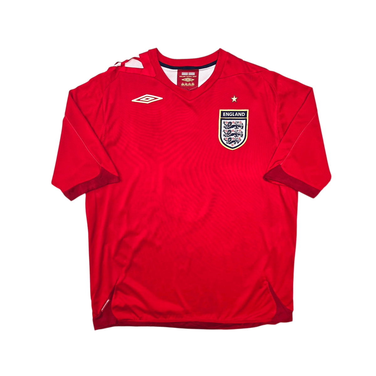 2006/08 England Away Football Shirt (XL) Umbro 8 Lampard - Football Finery - FF303516
