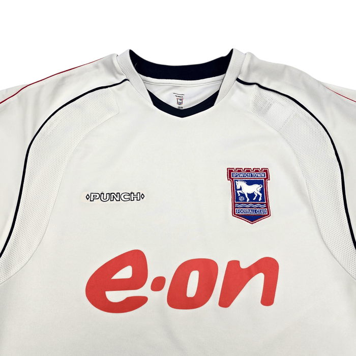 2006/08 Ipswich Town Away Football Shirt (M) Punch - Football Finery - FF301446