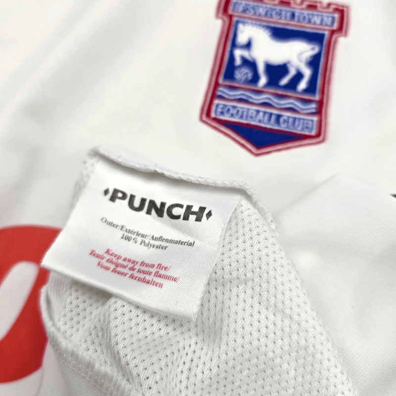2006/08 Ipswich Town Away Football Shirt (M) Punch - Football Finery - FF301446
