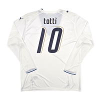 2006/08 Italy Away Football Shirt (XL) Puma 10 Totti - Football Finery - FF305351
