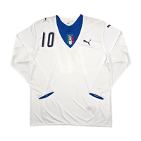 2006/08 Italy Away Football Shirt (XL) Puma 10 Totti - Football Finery - FF305351