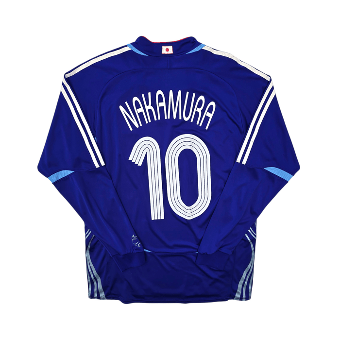 2006/08 Japan Home Football Shirt (L) Adidas 10 Nakamura (Player Version) - Football Finery - FF303272