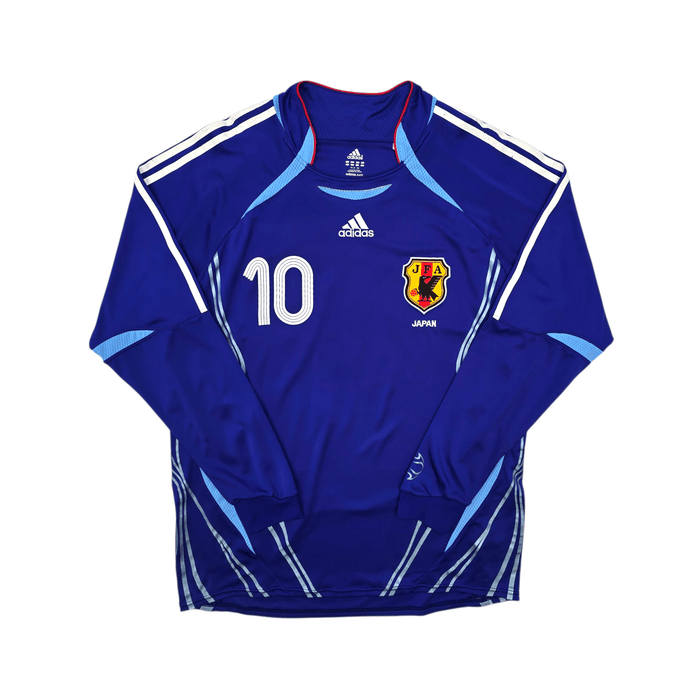2006/08 Japan Home Football Shirt (L) Adidas 10 Nakamura (Player Version) - Football Finery - FF303272