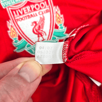 2006/08 Liverpool Home Football Shirt (M) Adidas - Football Finery - FF300566