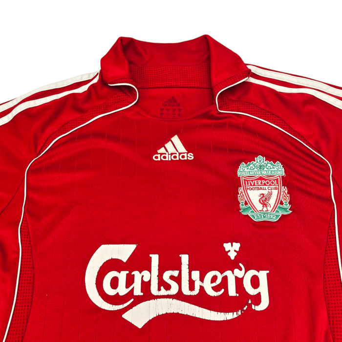 2006/08 Liverpool Home Football Shirt (M) Adidas - Football Finery - FF300566