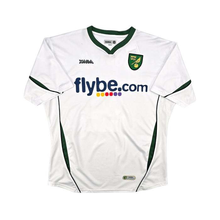 2006/08 Norwich City Away Football Shirt (L) Xara 9 Dublin - Football Finery - FF302128