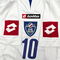 2006/08 Serbia & Montenegro Away Football Shirt (L) Lotto 10 Stankovic - Football Finery - FF305752