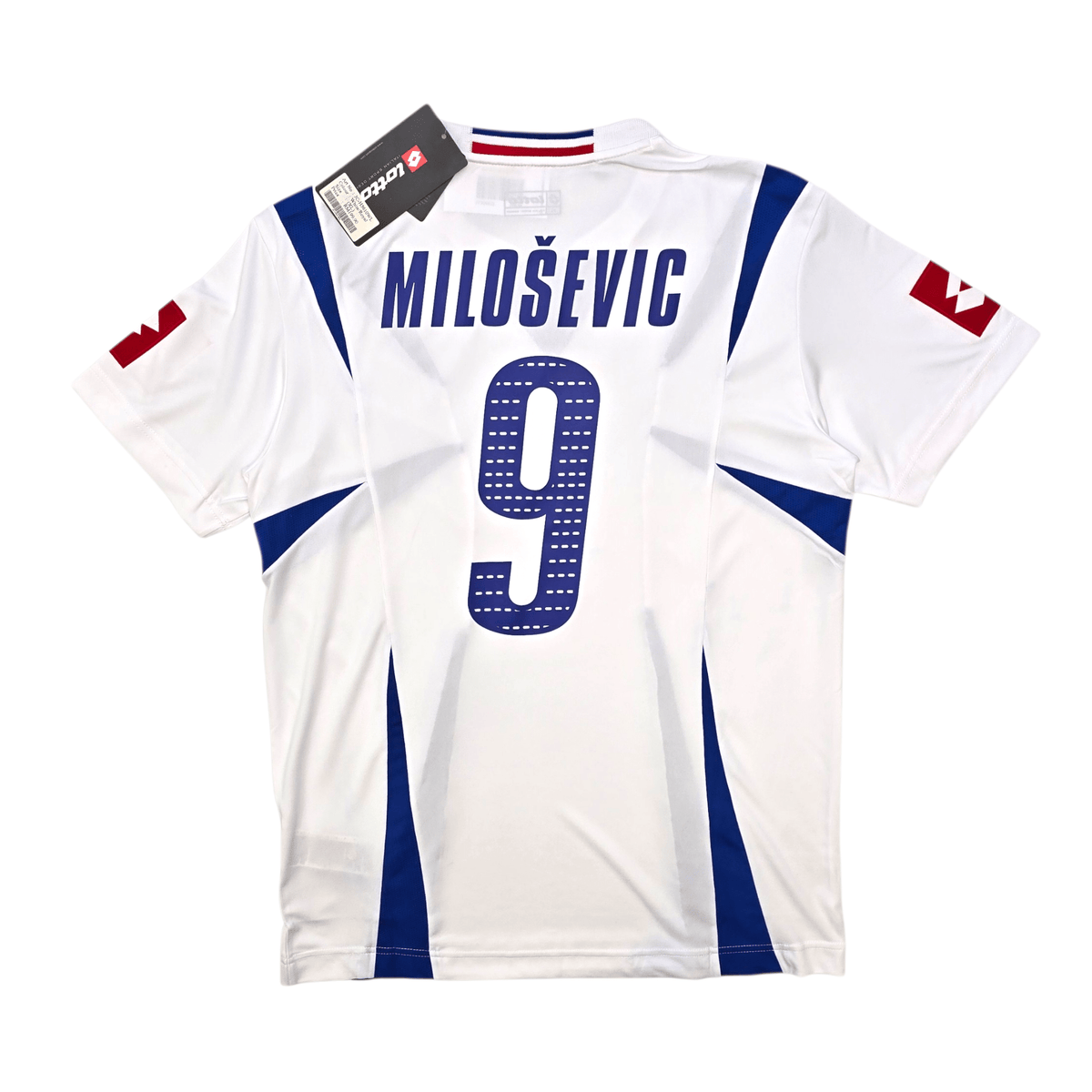 2006/08 Serbia & Montenegro Away Football Shirt (XL) Lotto 9 Milosevic (BNWTs) - Football Finery - FF304623
