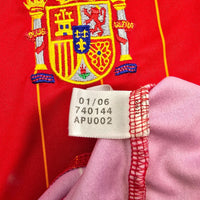 2006/08 Spain Home Football Shirt (L) Adidas 13 A. Iniesta - Football Finery - FF305220