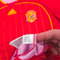 2006/08 Spain Home Football Shirt (M) Adidas 9 Torres - Football Finery - FF303924