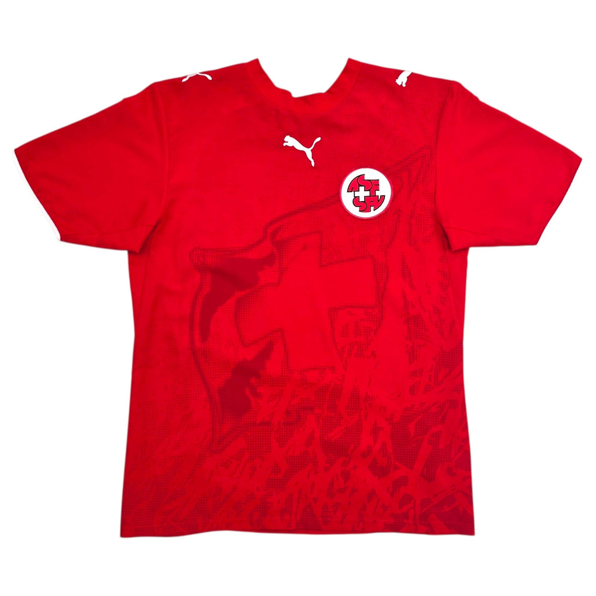 2006/08 Switzerland Home Football Shirt (M) Puma - Football Finery - FF305378