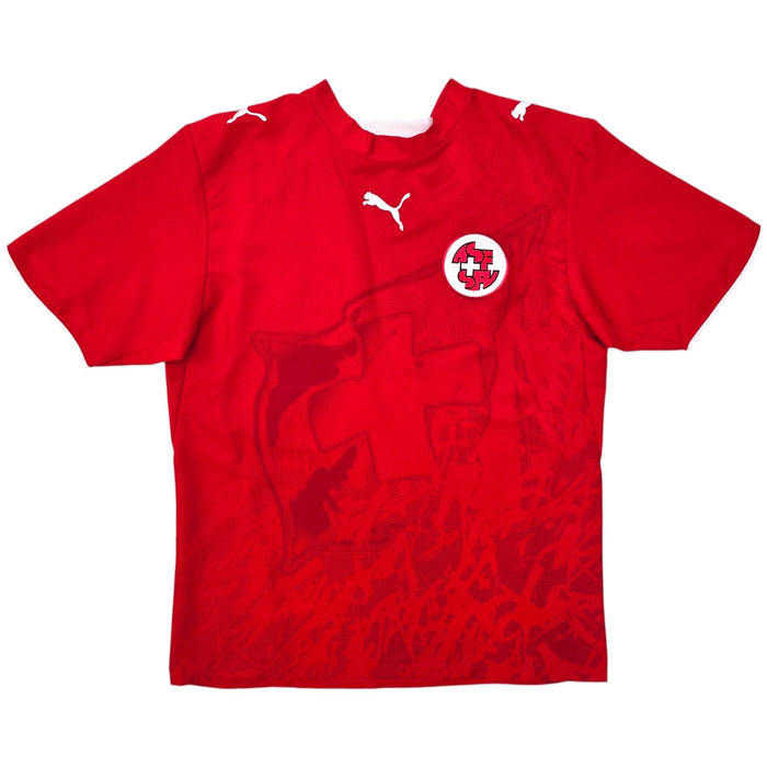 2006/08 Switzerland Home Football Shirt (M) Puma - Football Finery - FF305379