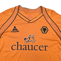 2006/08 Wolverhampton Wanderers Home Football Shirt (2XL) Le Coq Sportif - Football Finery - FF305611