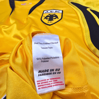 2007/08 AEK Athens Home Football Shirt (XL) Puma 10 Rivaldo - Football Finery - FF301767