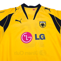 2007/08 AEK Athens Home Football Shirt (XL) Puma 10 Rivaldo - Football Finery - FF302953