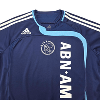 2007/08 Ajax Away Football Shirt (S) Adidas 16 Suarez - Football Finery - FF304610