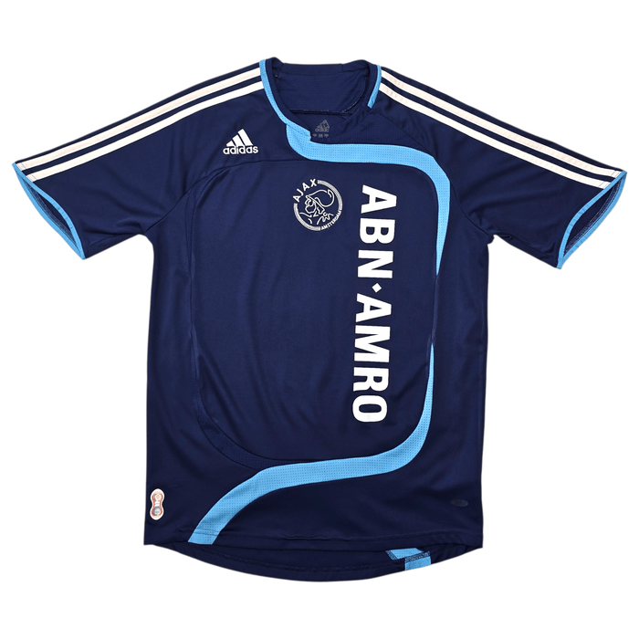 2007/08 Ajax Away Football Shirt (S) Adidas 16 Suarez - Football Finery - FF304610